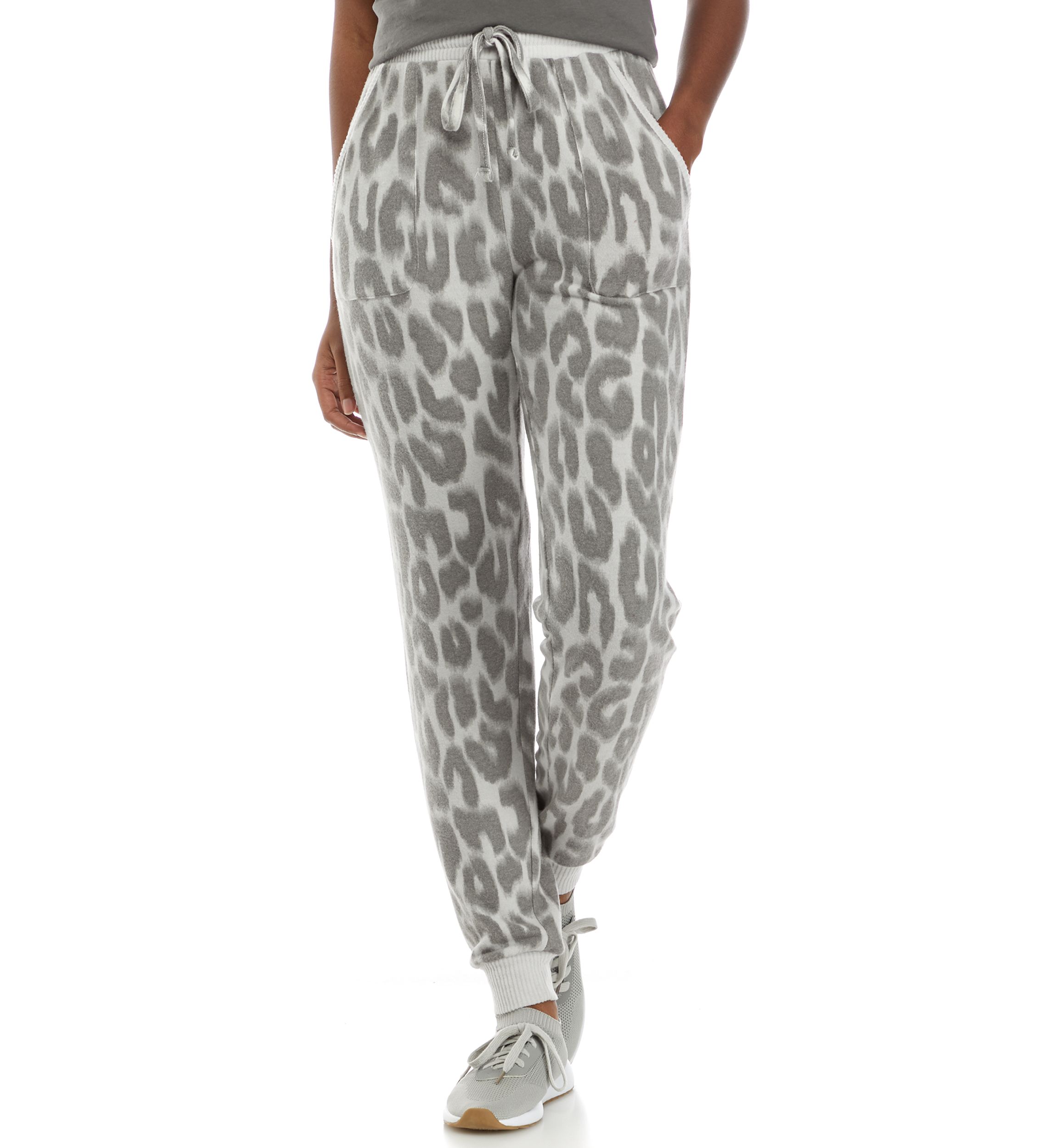 Juniors Printed Hacci Joggers 
