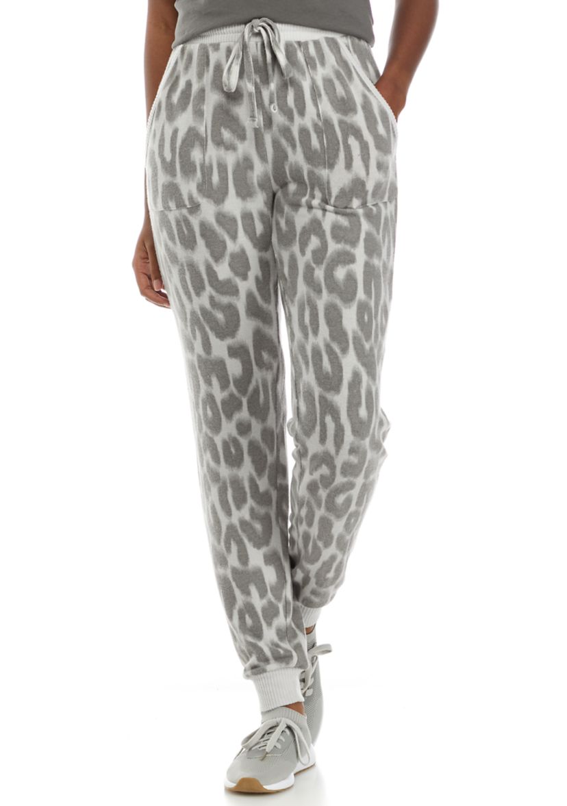 Juniors Printed Hacci Joggers 