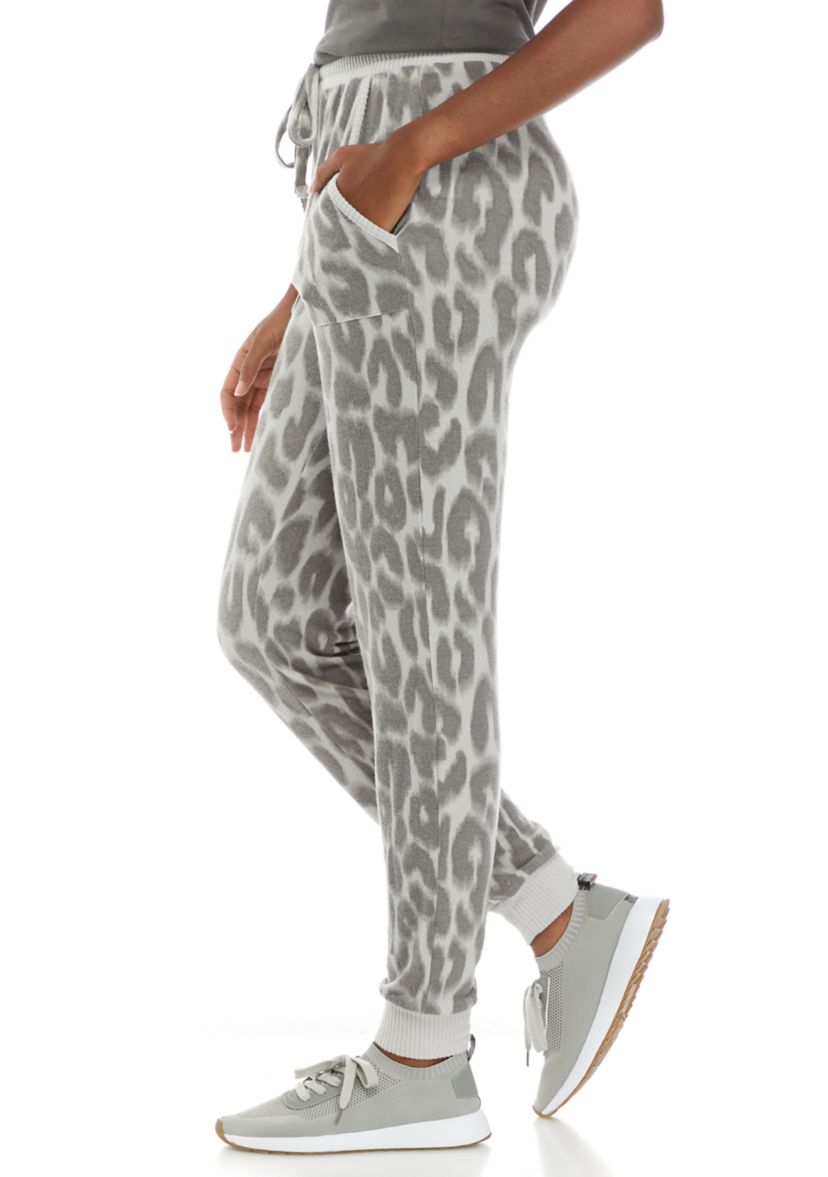 Juniors Printed Hacci Joggers 