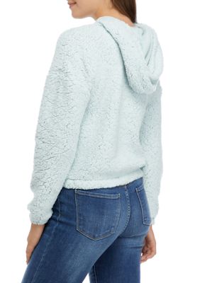 Long Sleeve Sherpa Hoodie