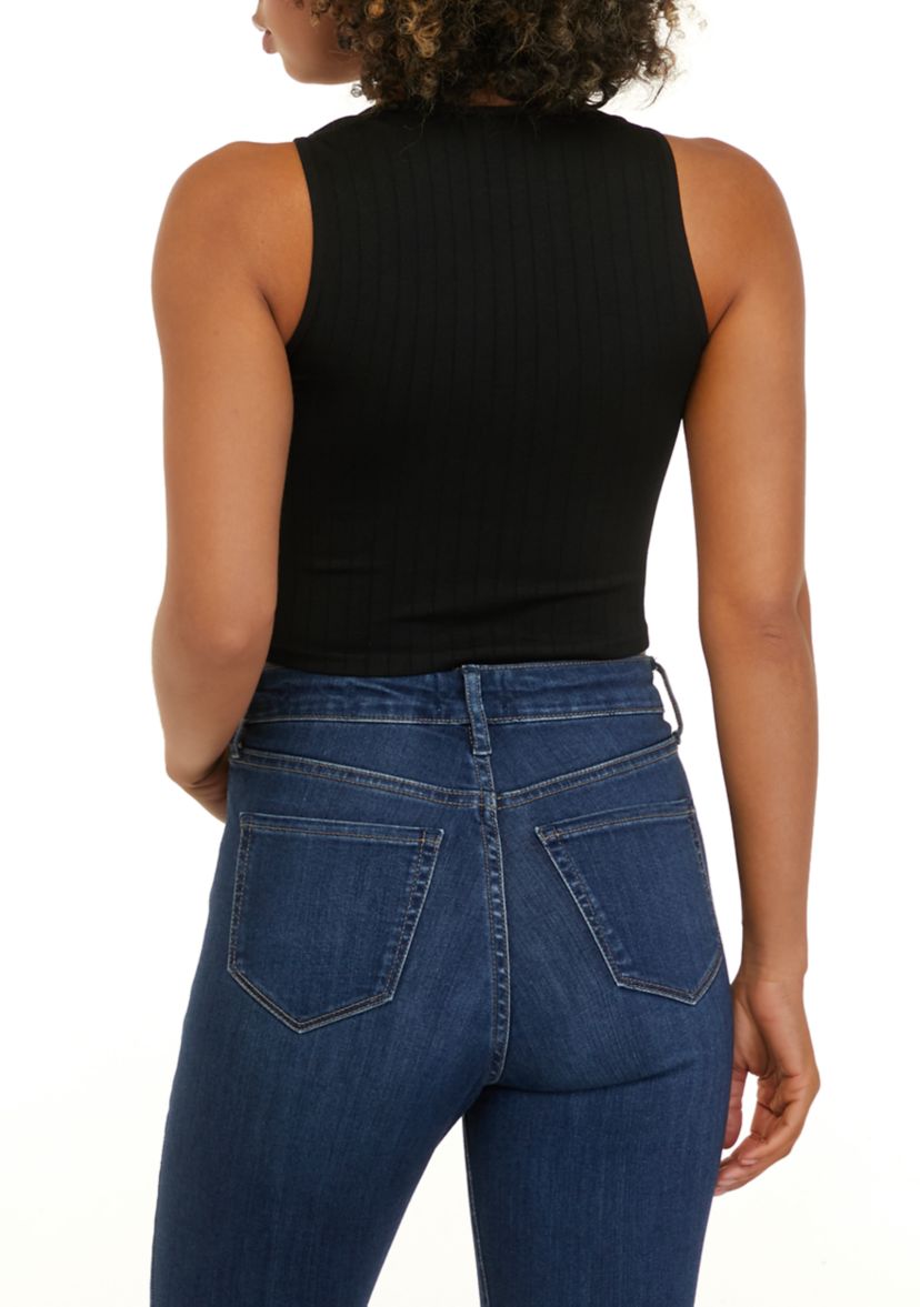 Juniors Sleeveless Seamless Tank 