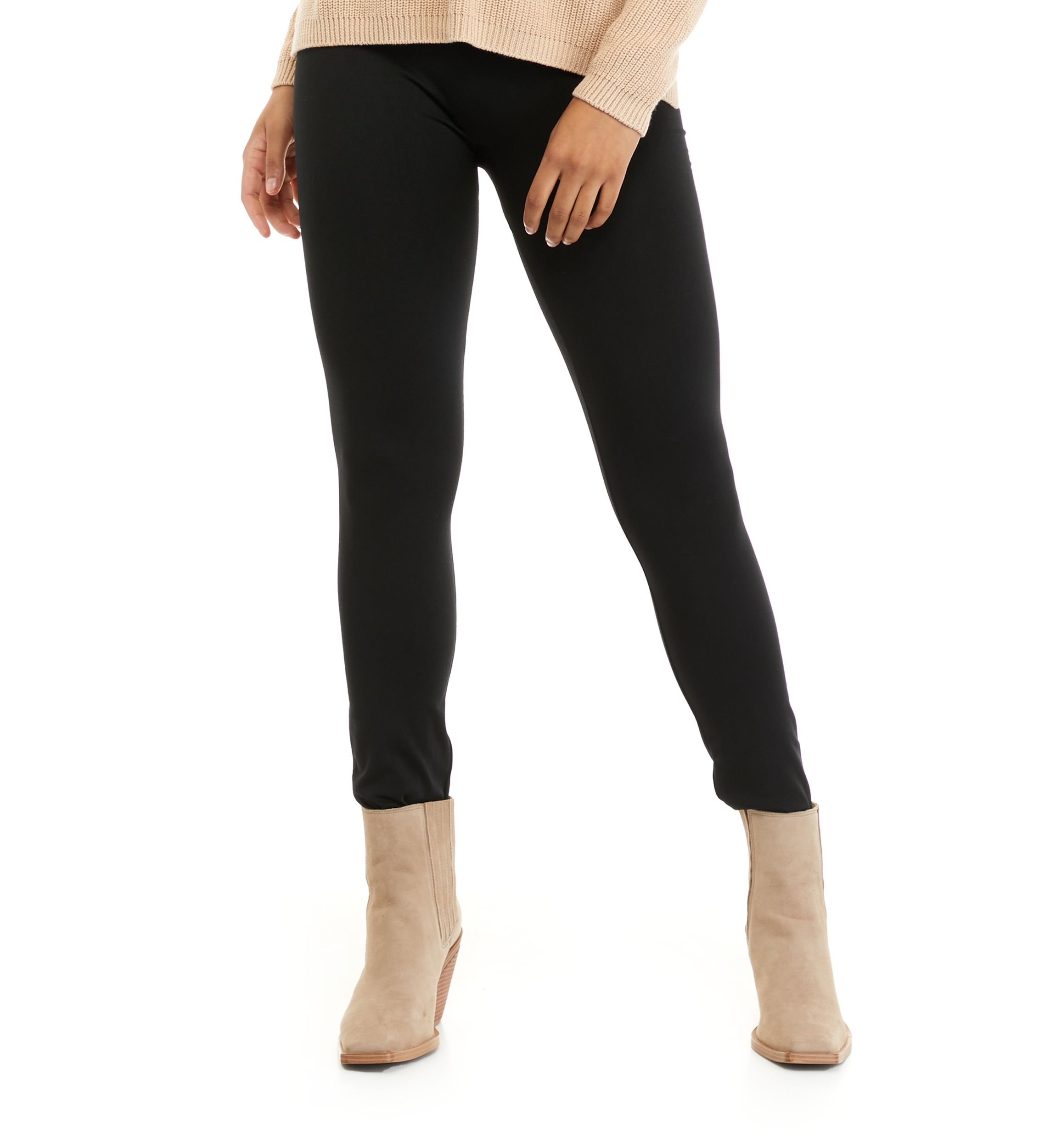 Juniors  Solid Fleece Leggings 