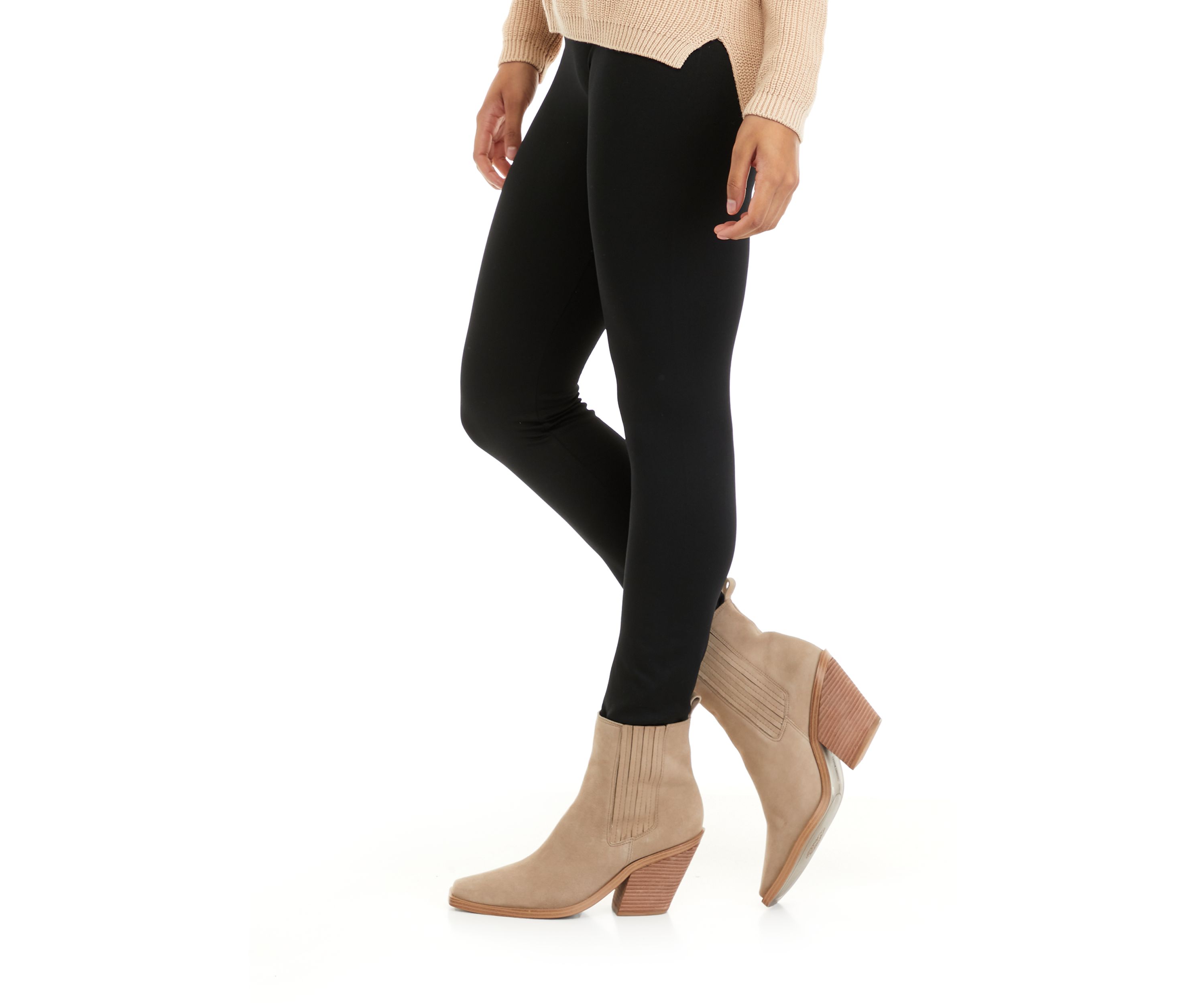 Juniors  Solid Fleece Leggings 