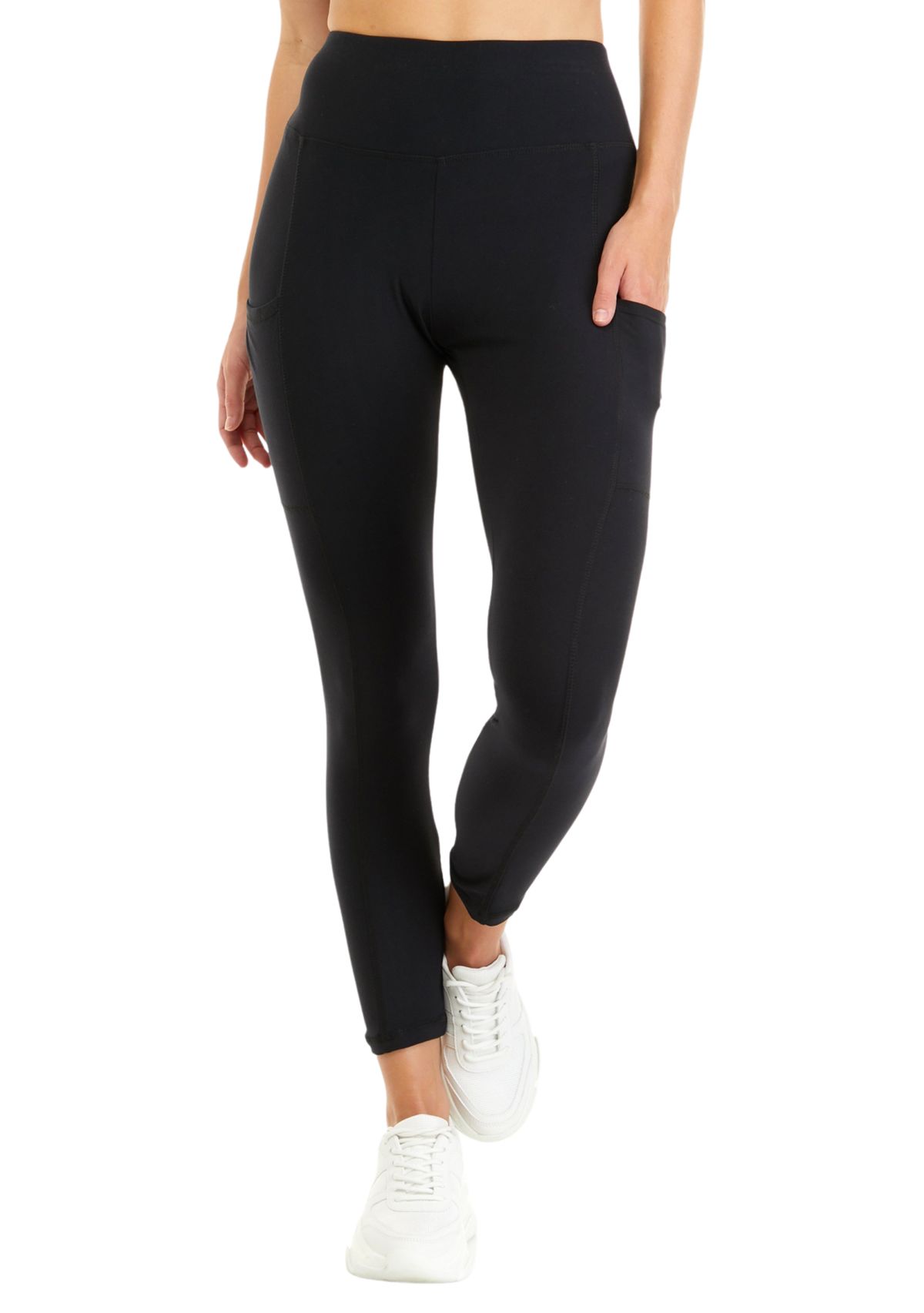 Juniors High Rise Pocket Pull On Leggings