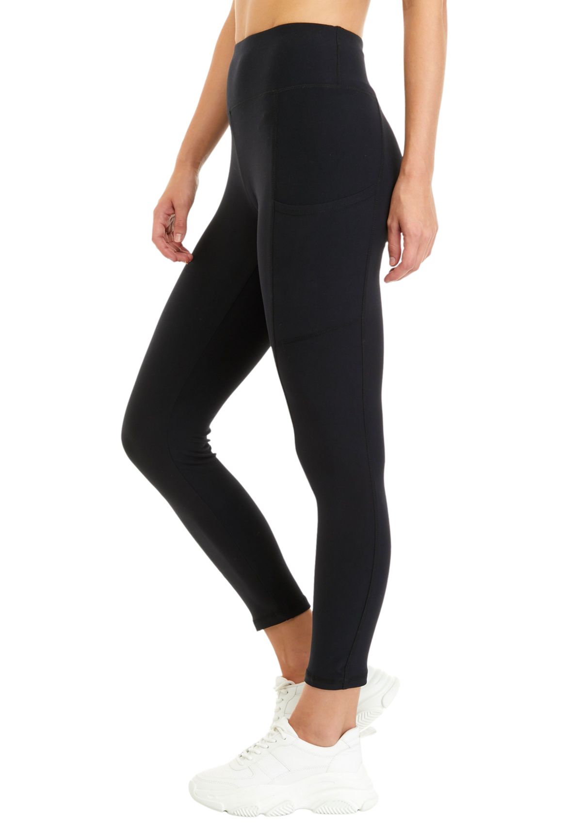 Juniors High Rise Pocket Pull On Leggings
