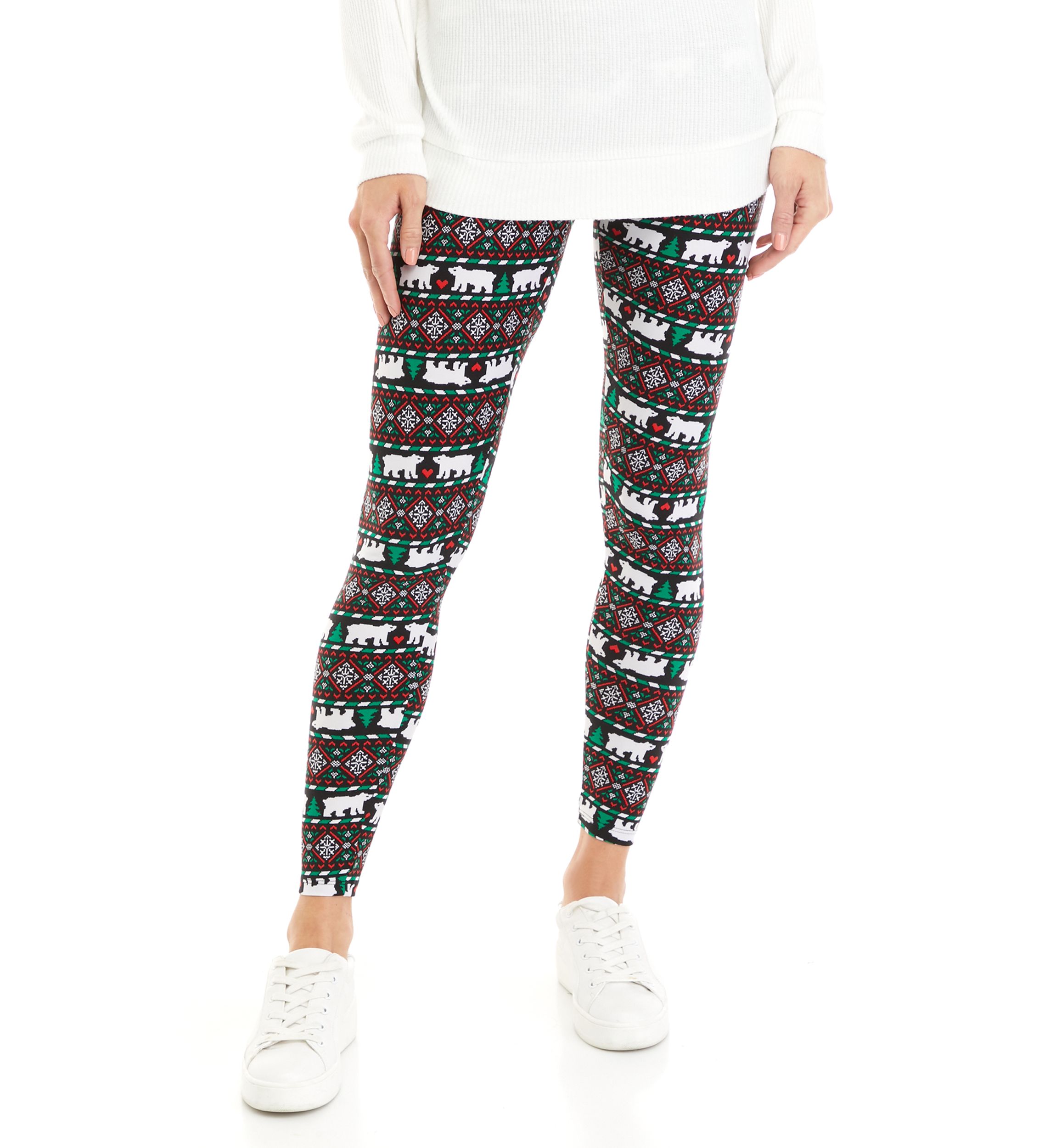 Womens Yummy Christmas Leggings