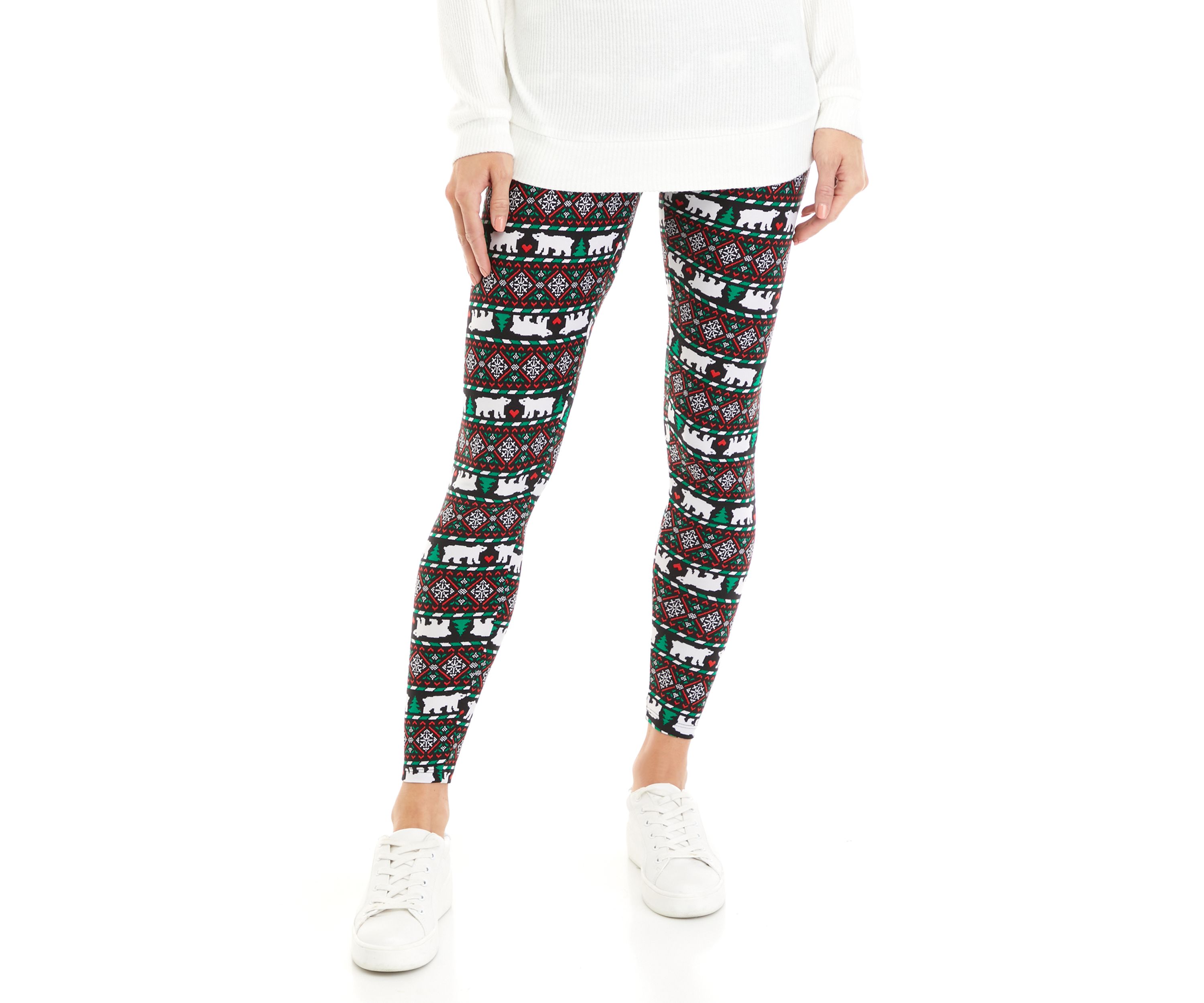 Womens Yummy Christmas Leggings