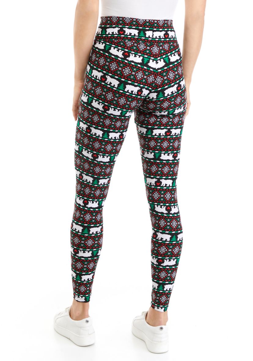 Womens Yummy Christmas Leggings