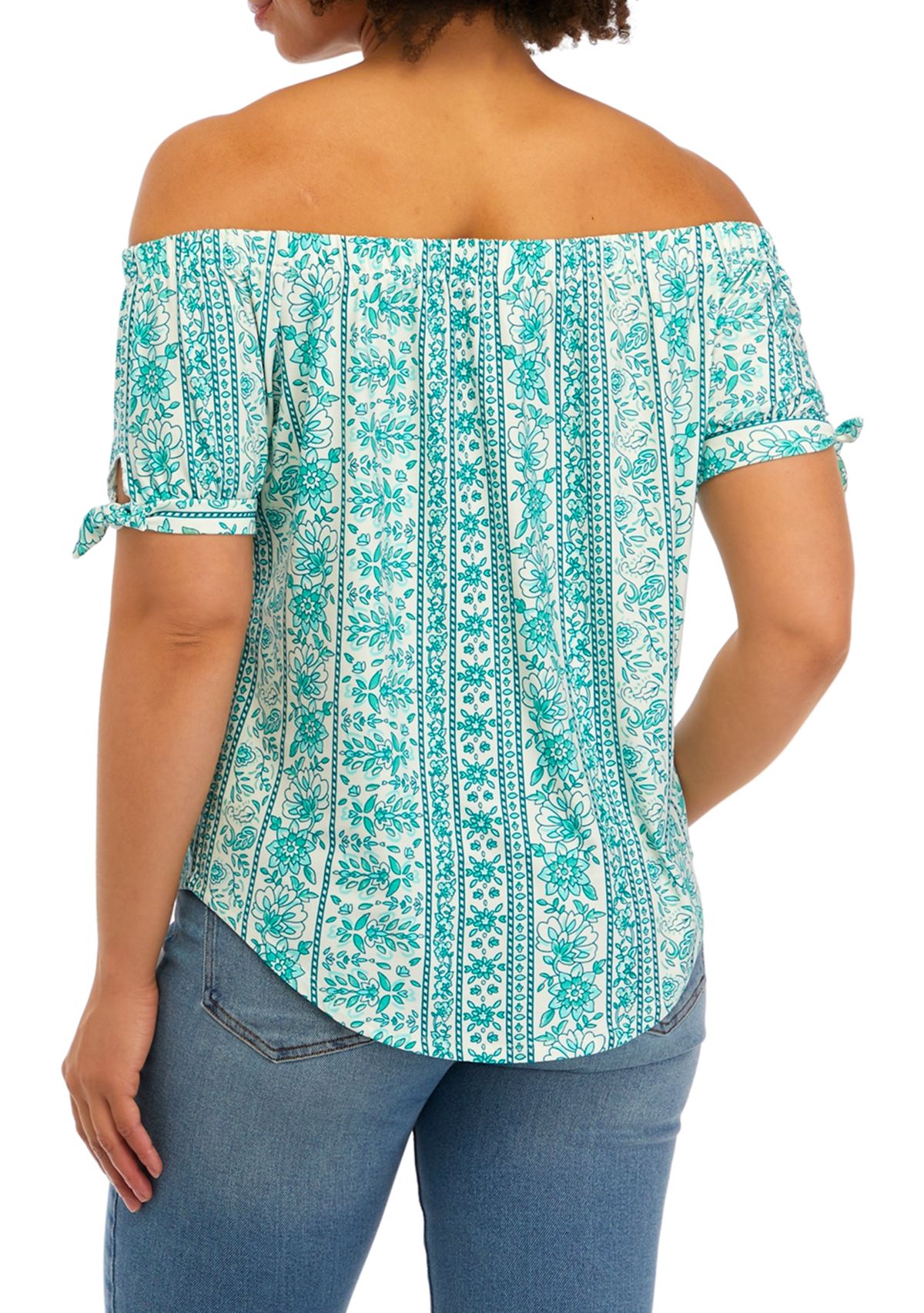 Short Sleeve Off the Shoulder Yummy Top