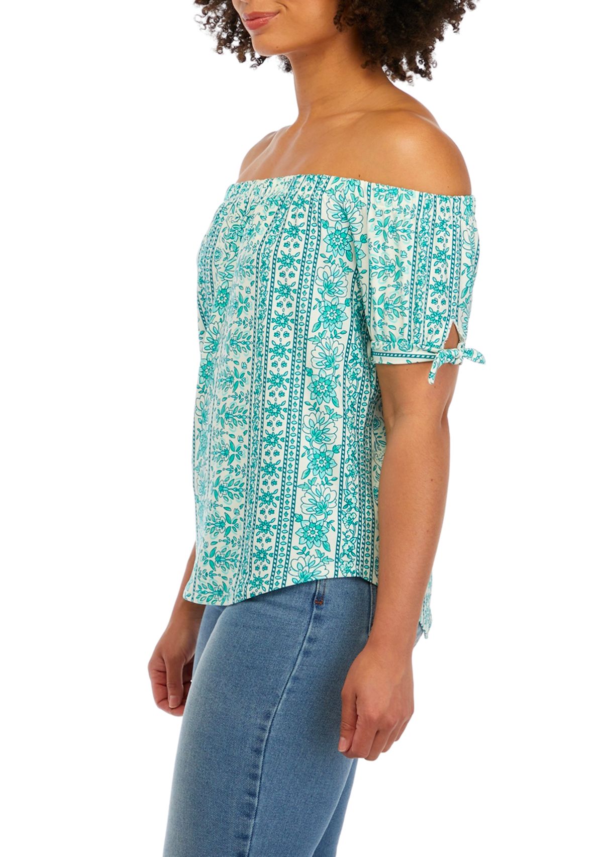 Short Sleeve Off the Shoulder Yummy Top