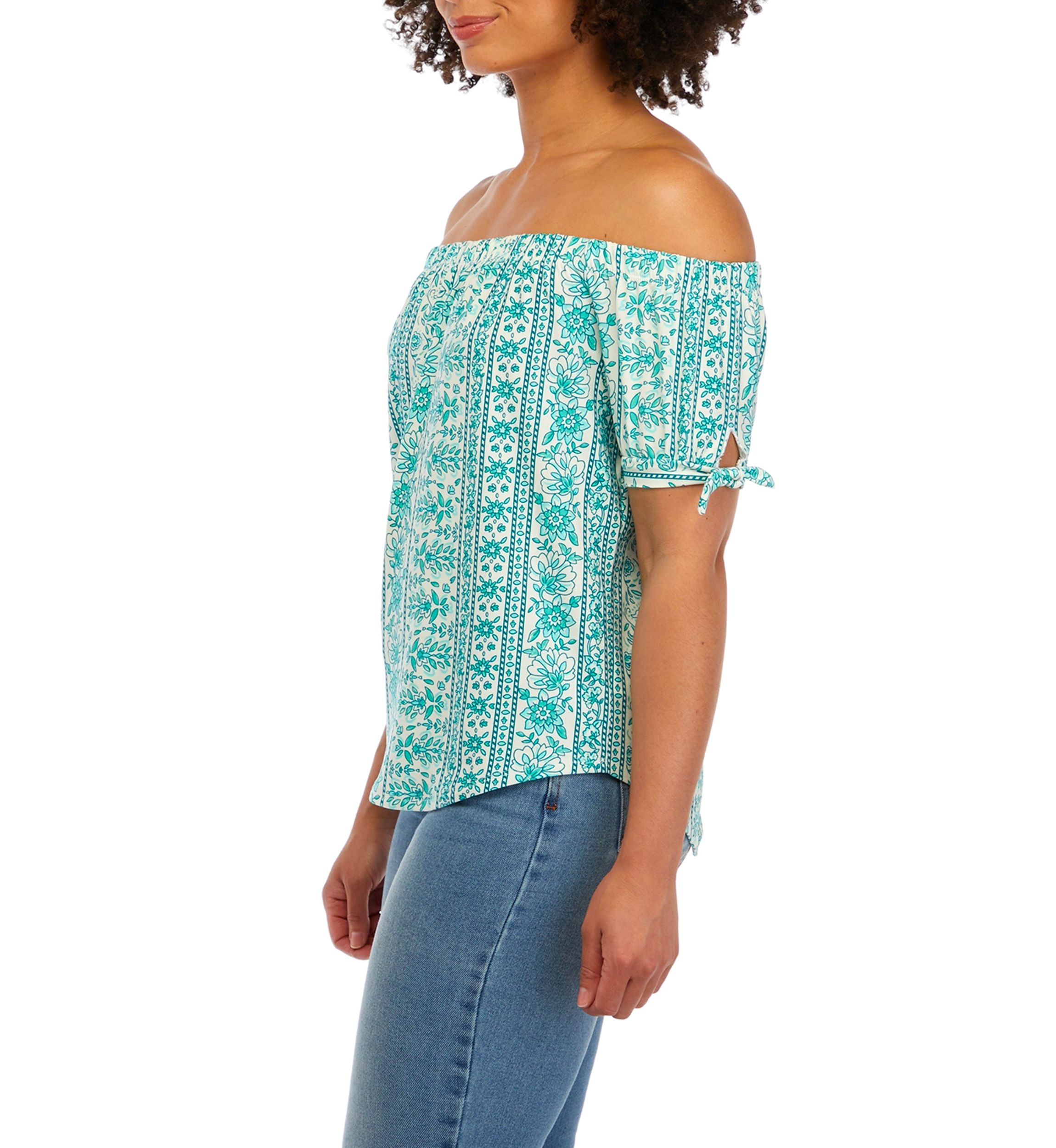 Short Sleeve Off the Shoulder Yummy Top