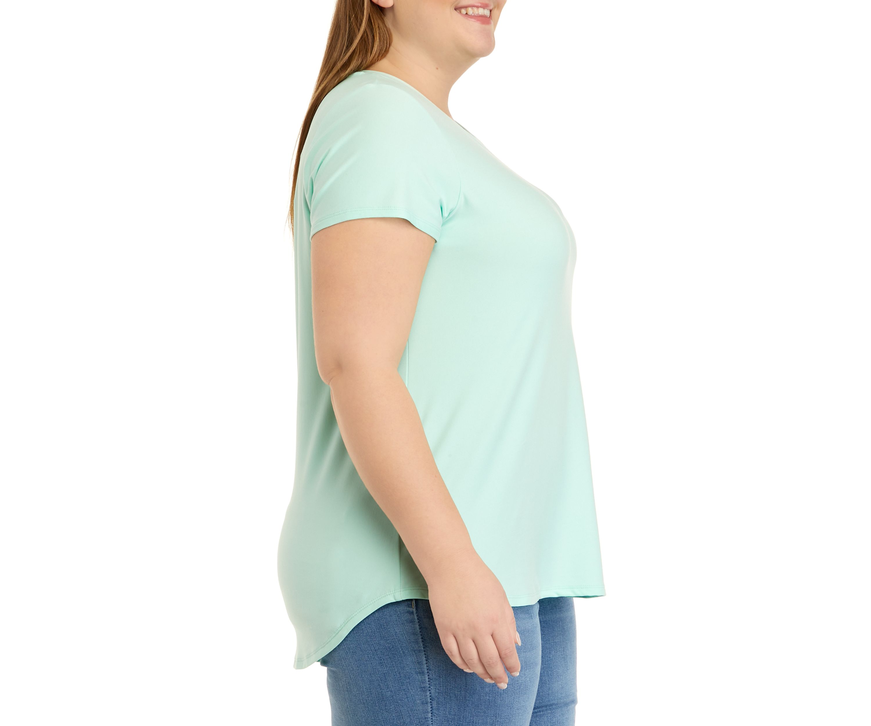 Plus Size Short Sleeve Yummy T-Shirt