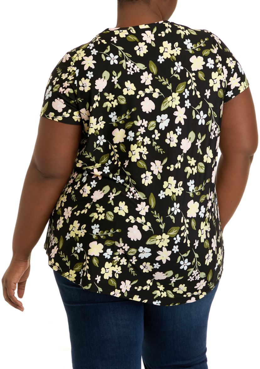 Plus Size Short Sleeve Yummy T-Shirt