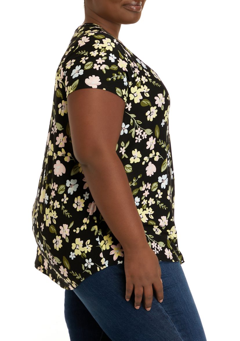 Plus Size Short Sleeve Yummy T-Shirt