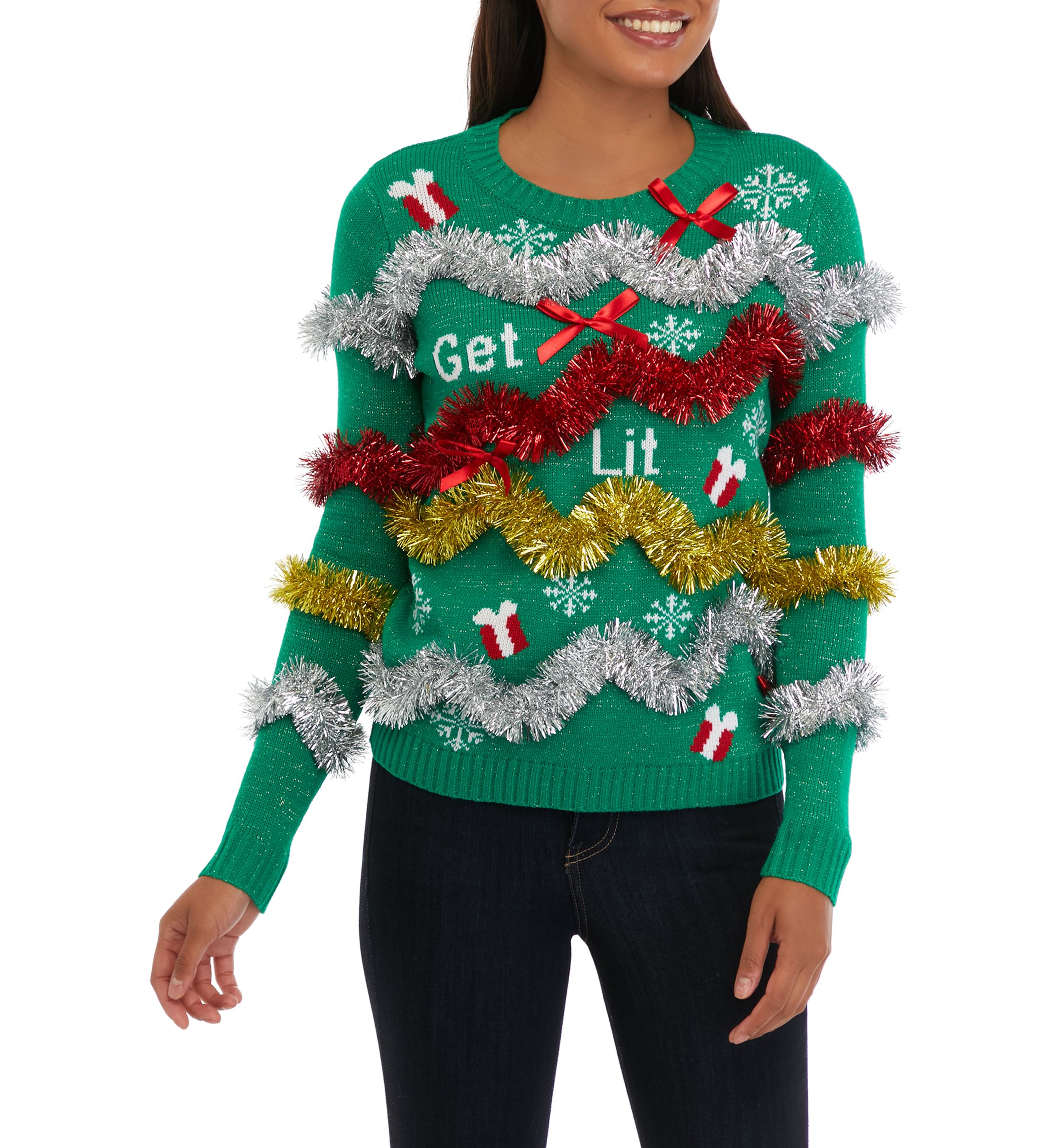 Womens Get Lit Sweater
