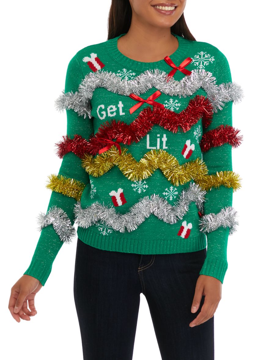 Womens Get Lit Sweater