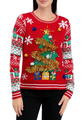 Belk womens christmas on sale sweaters