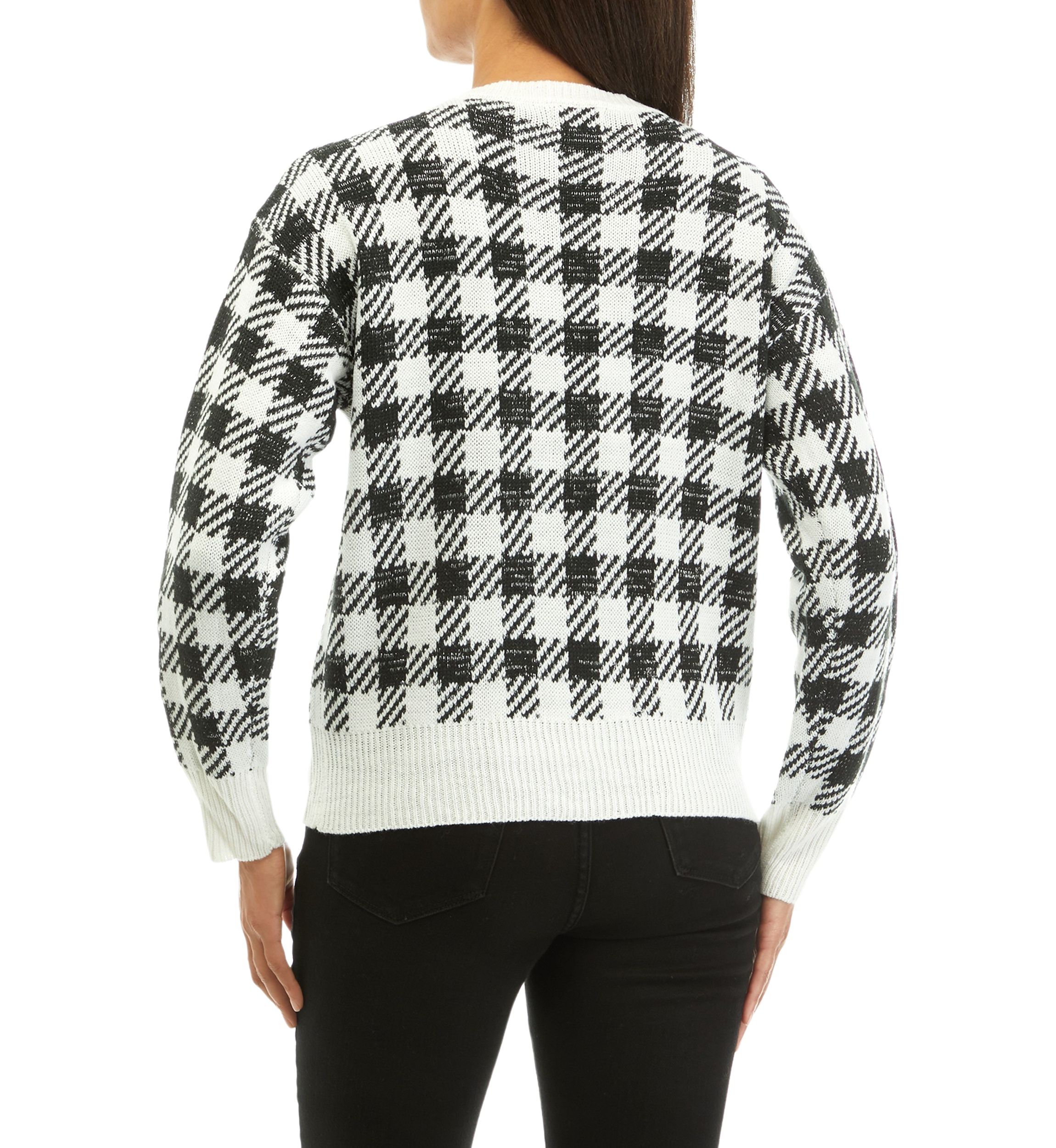 Womens Merry Jacquard Christmas Sweater