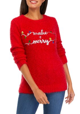 Joyland Women s Make it Merry Sweater belk