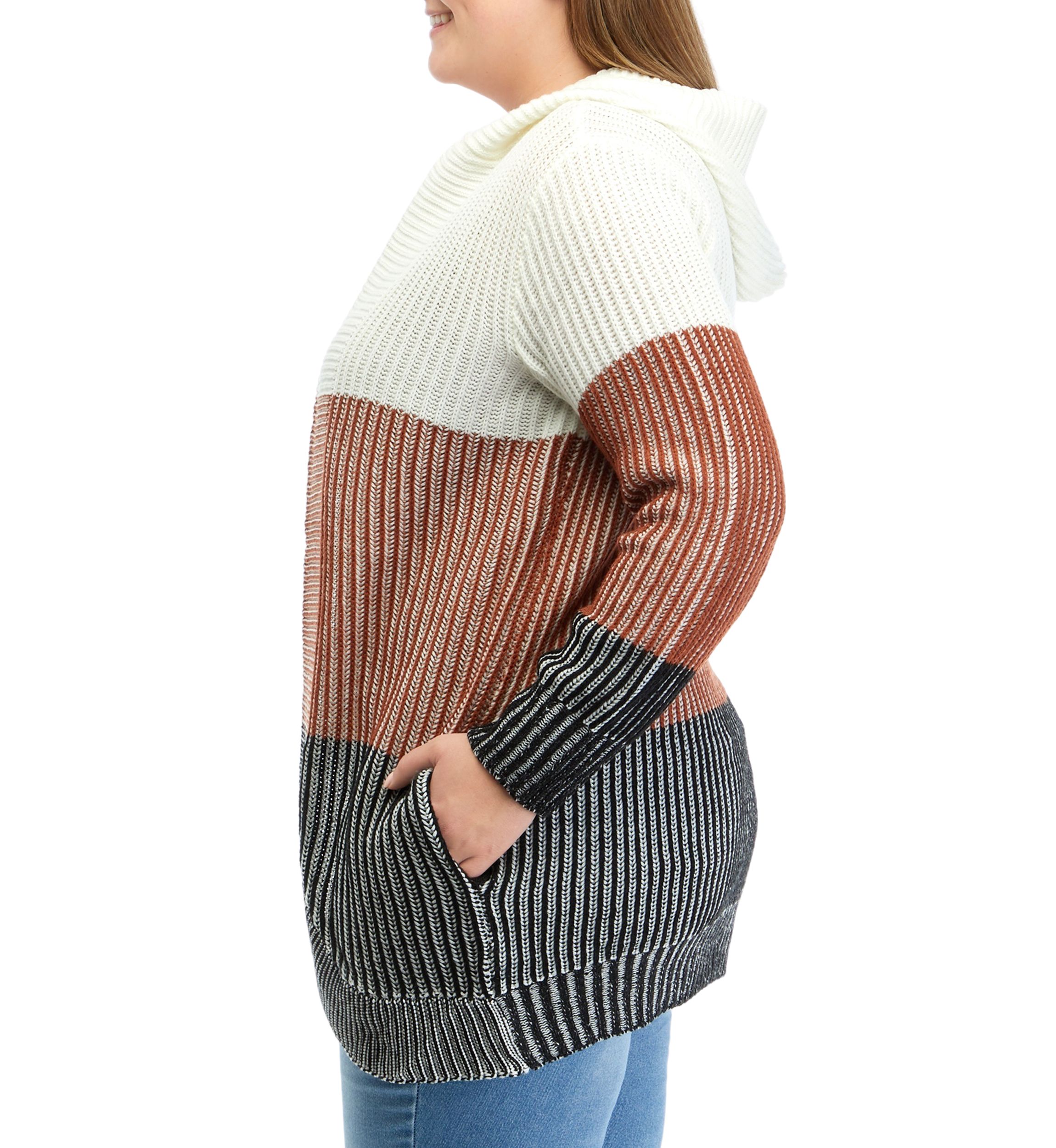 Plus Size Long Sleeve Cocoon Duster Cardigan