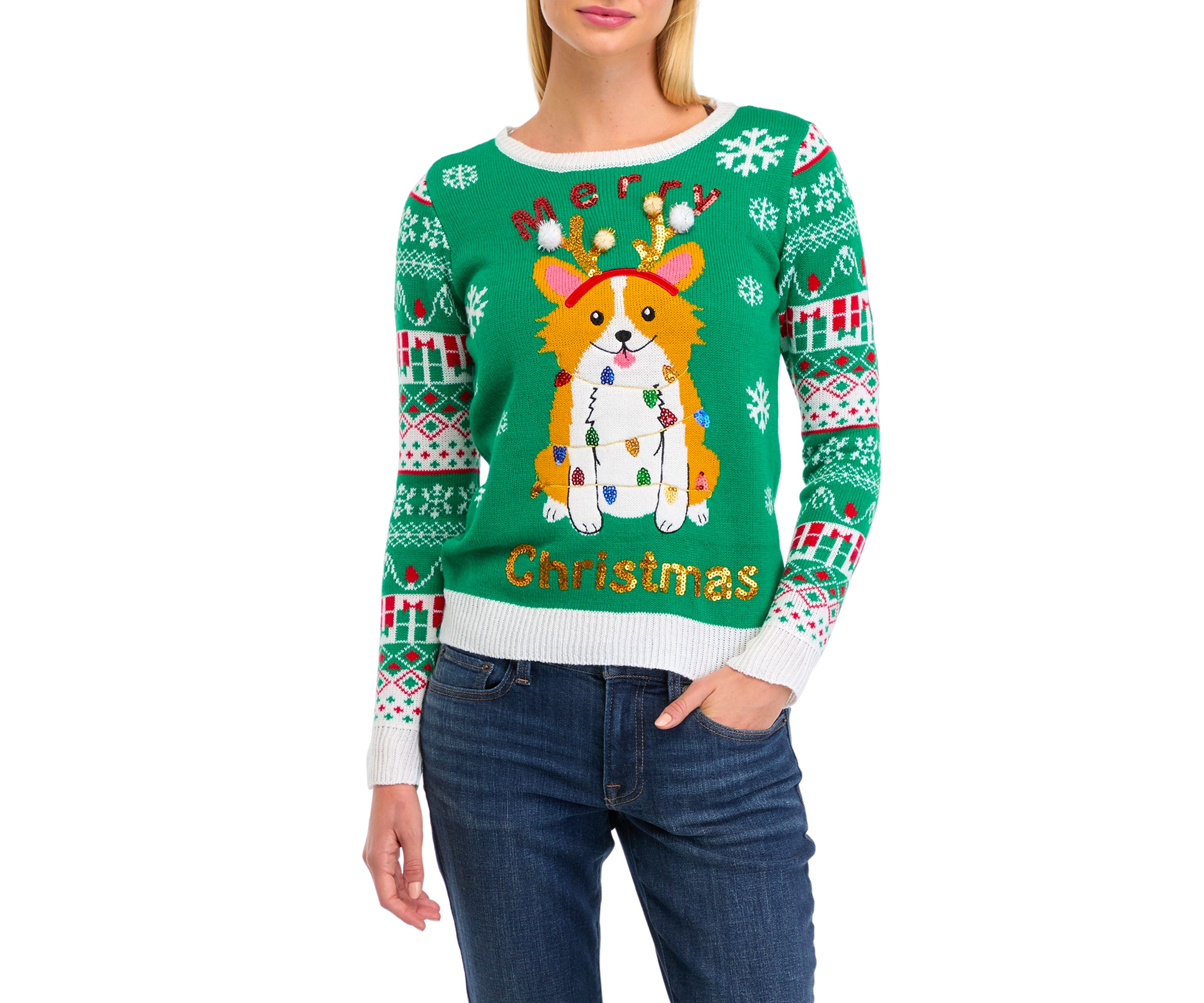 Dog Christmas Sweater 