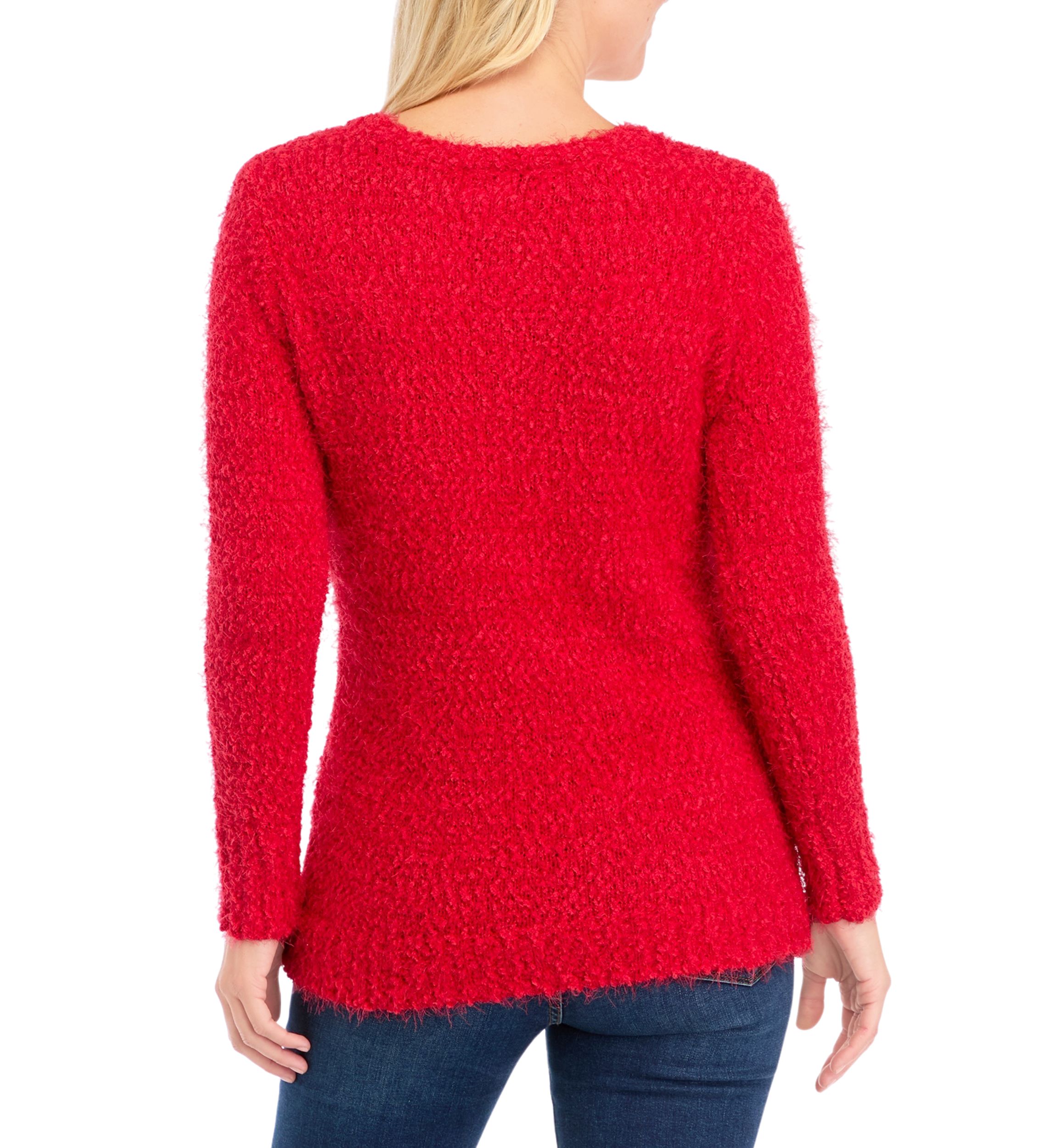 Womens Merry Christmas Graphic Sweater