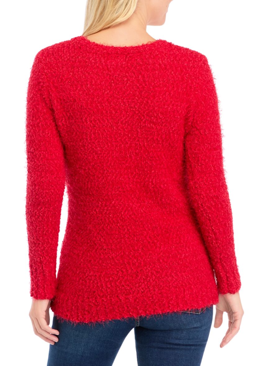 Womens Merry Christmas Graphic Sweater