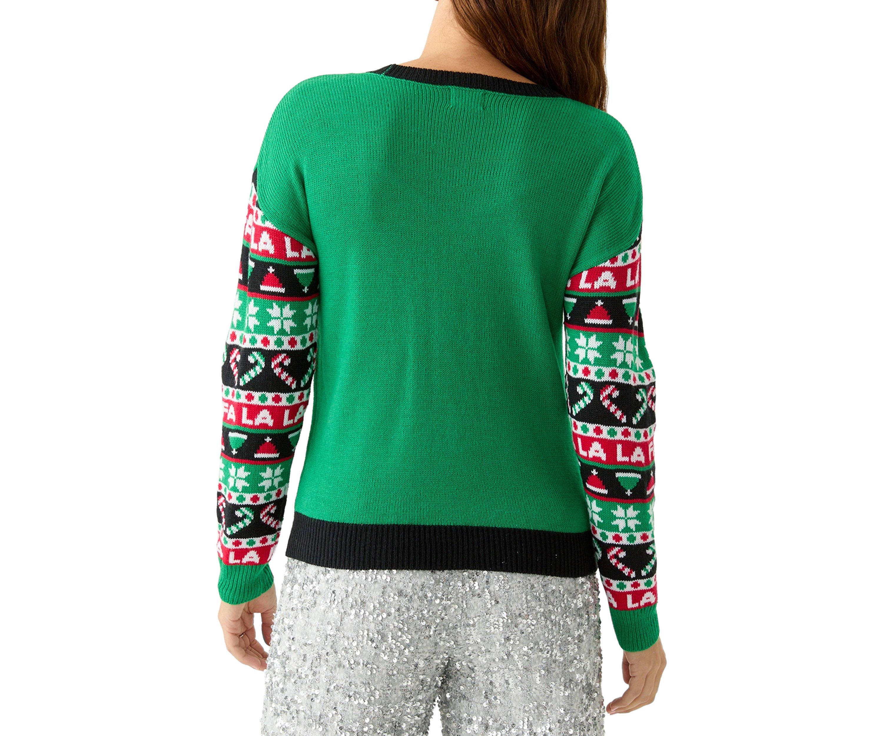 Womens Santa Concert Sweater