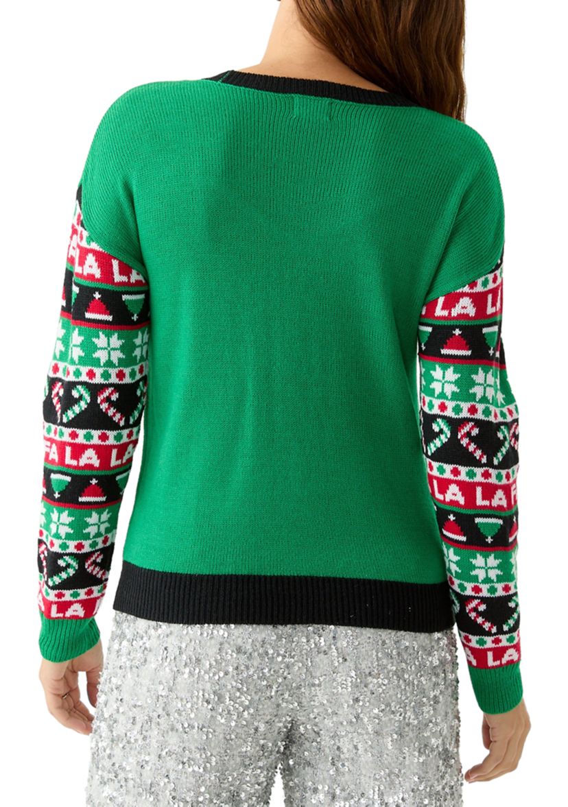 Womens Santa Concert Sweater
