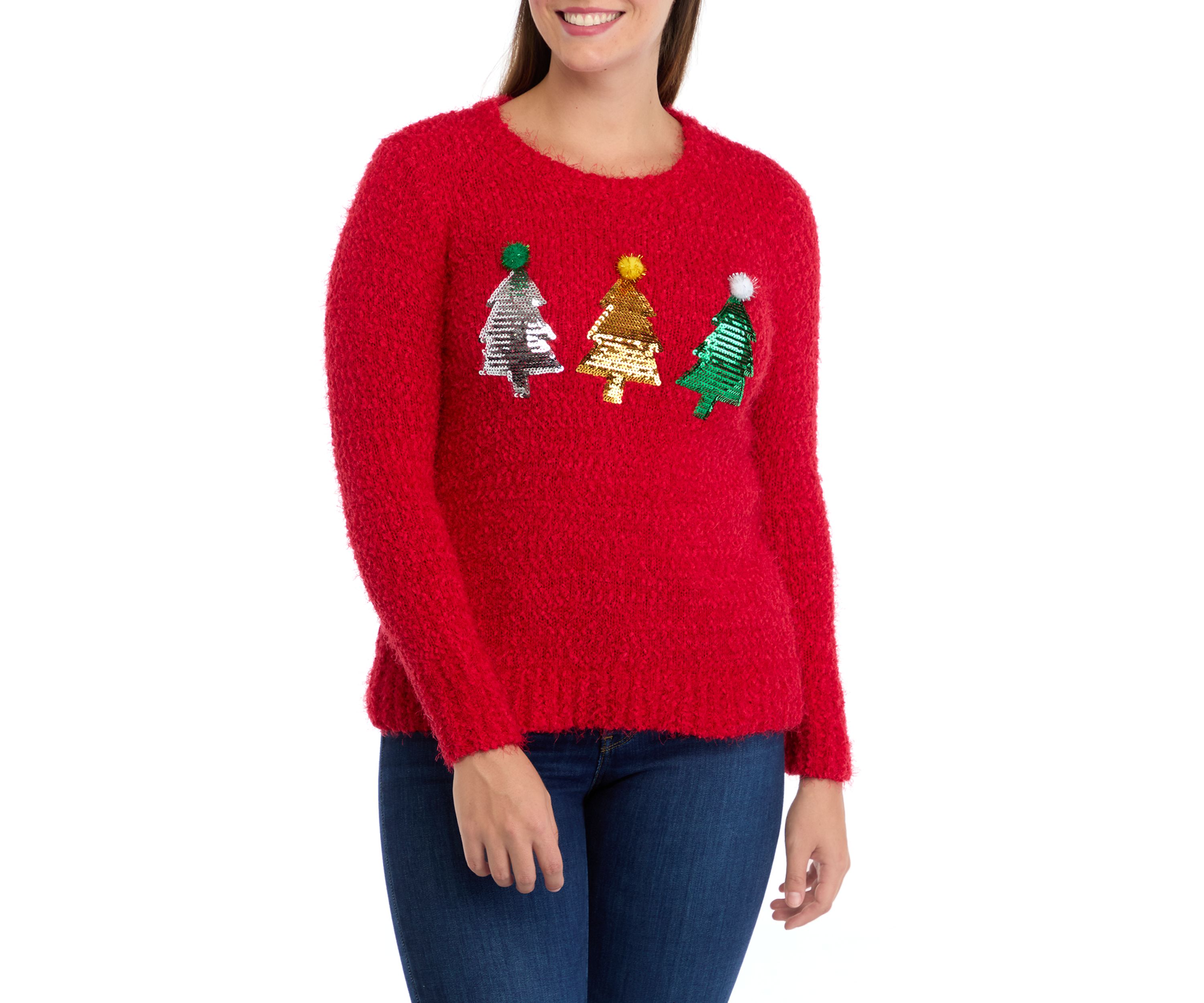 Womens Christmas Tree Sweater