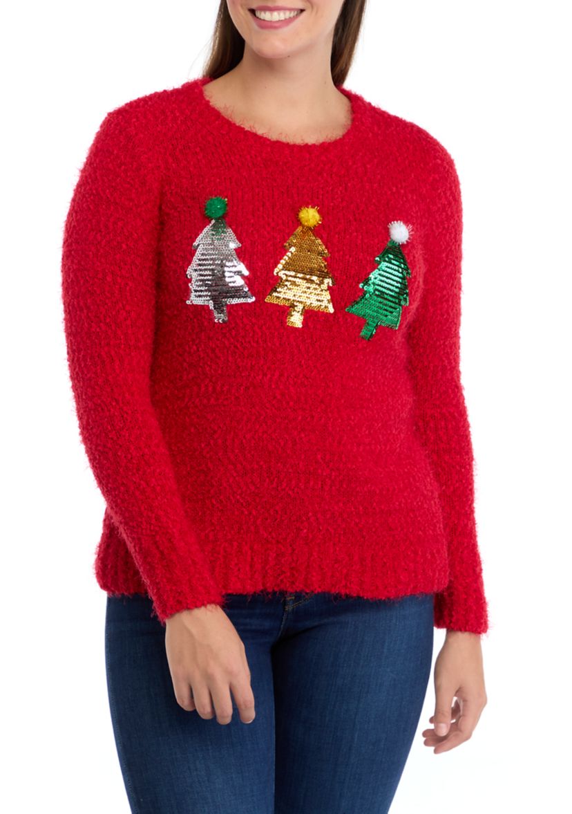 Womens Christmas Tree Sweater