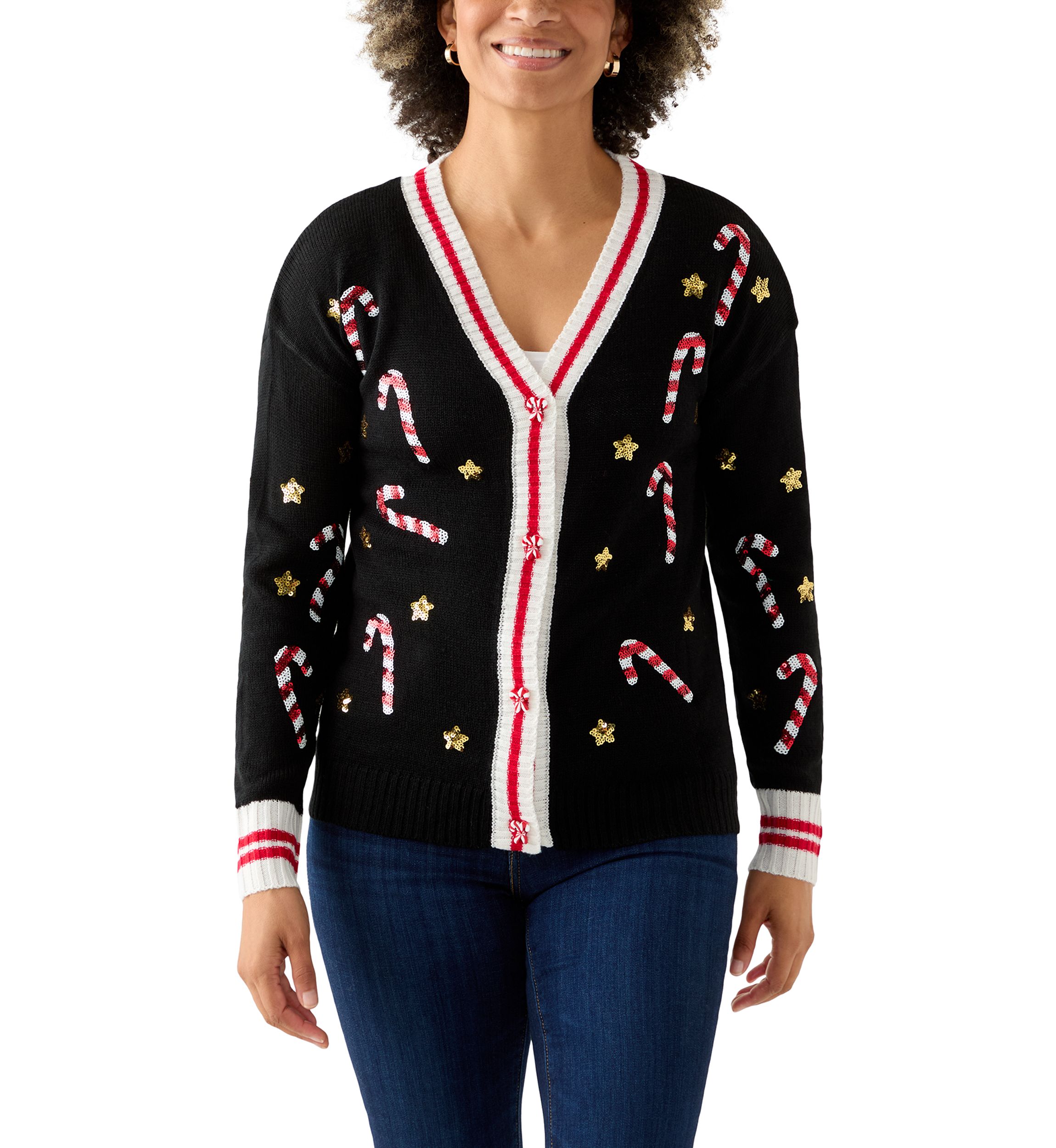 Candy Cane Cardigan
