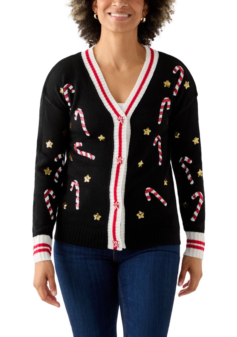 Candy Cane Cardigan