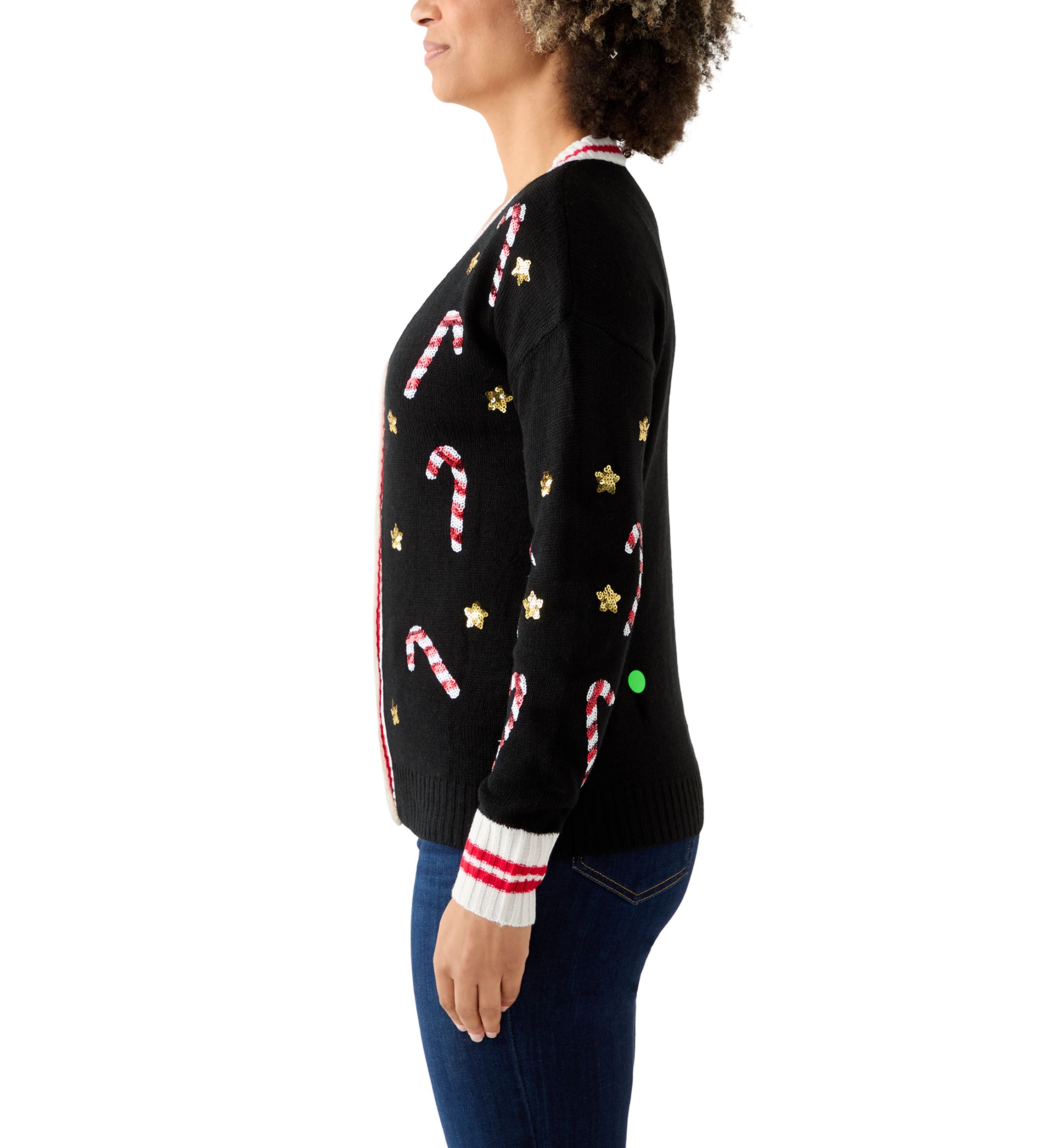 Candy Cane Cardigan