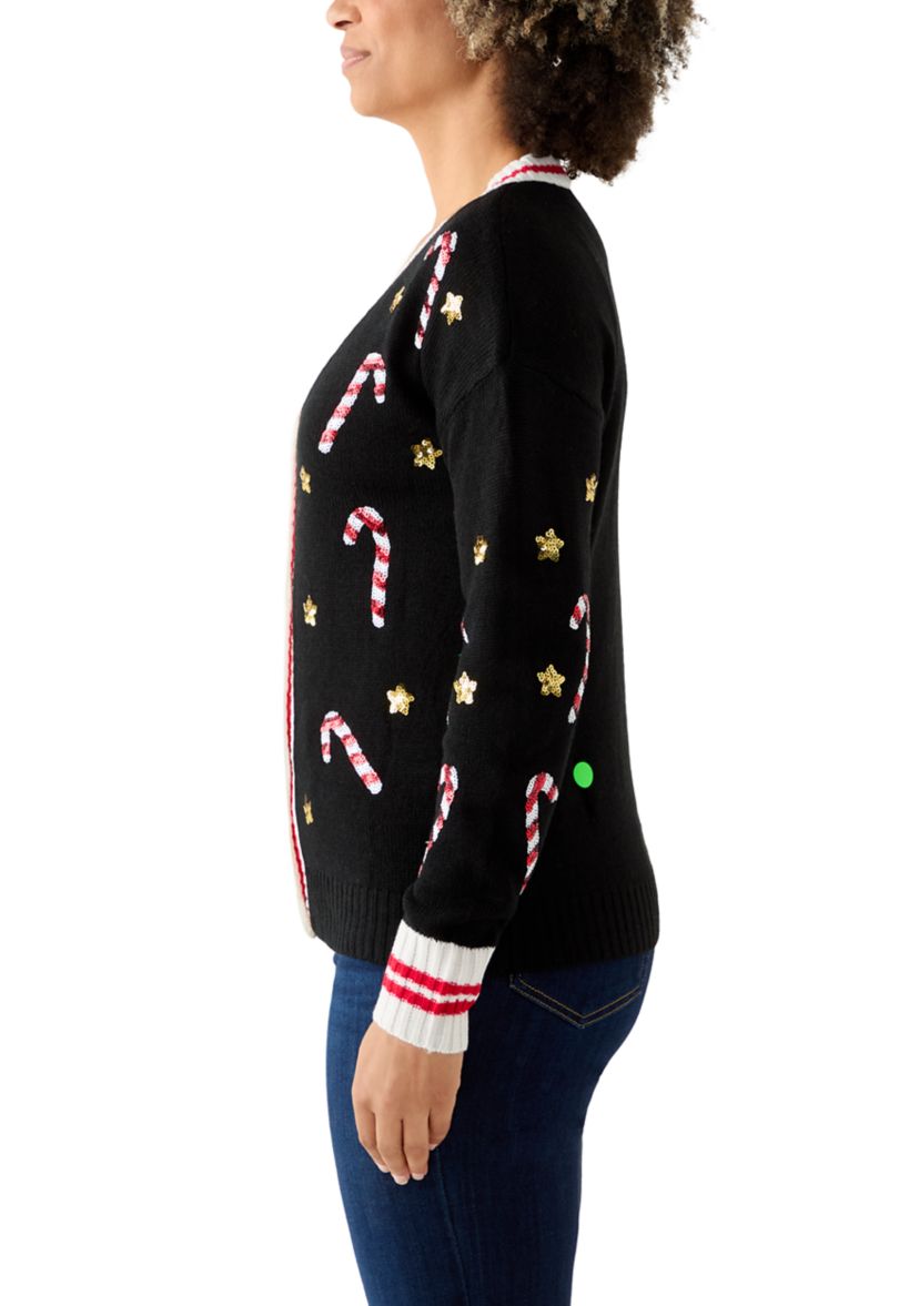 Candy Cane Cardigan
