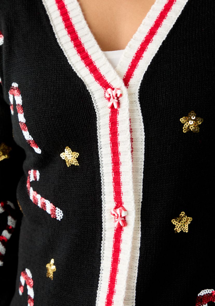 Candy Cane Cardigan