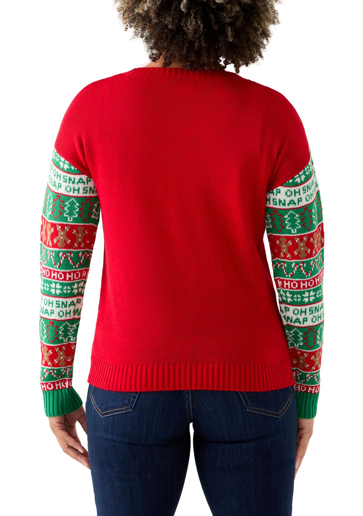 Oh Snap Gingerbread Sweater