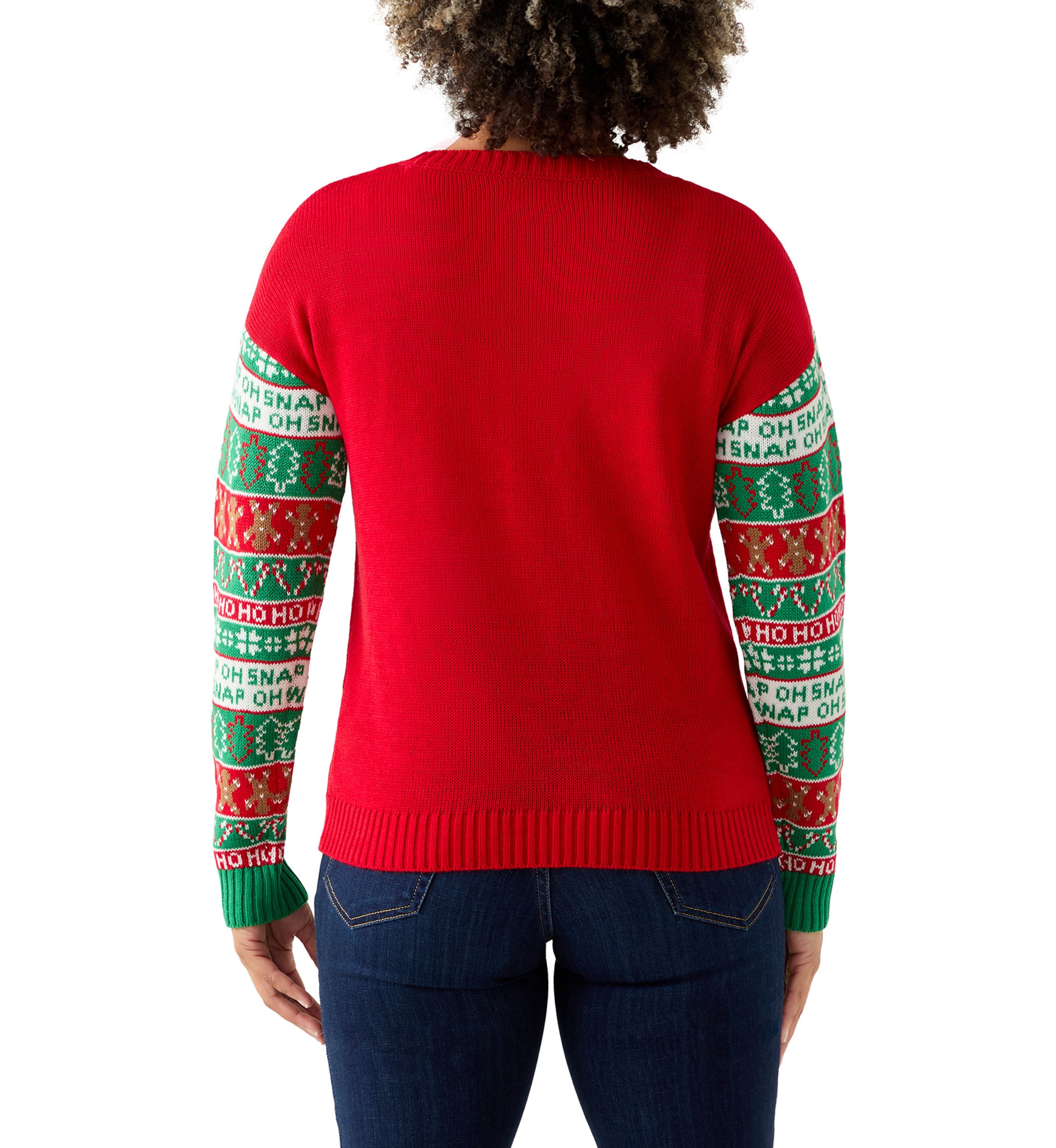 Oh Snap Gingerbread Sweater