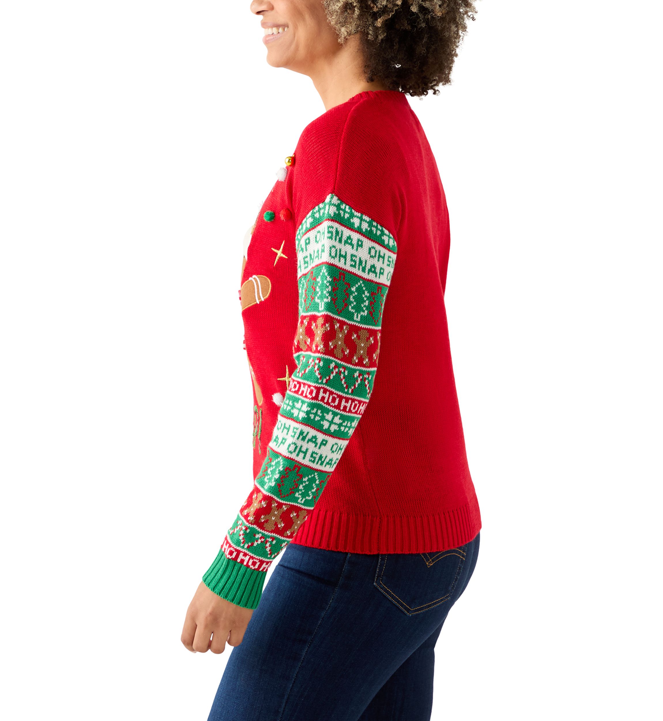 Oh Snap Gingerbread Sweater