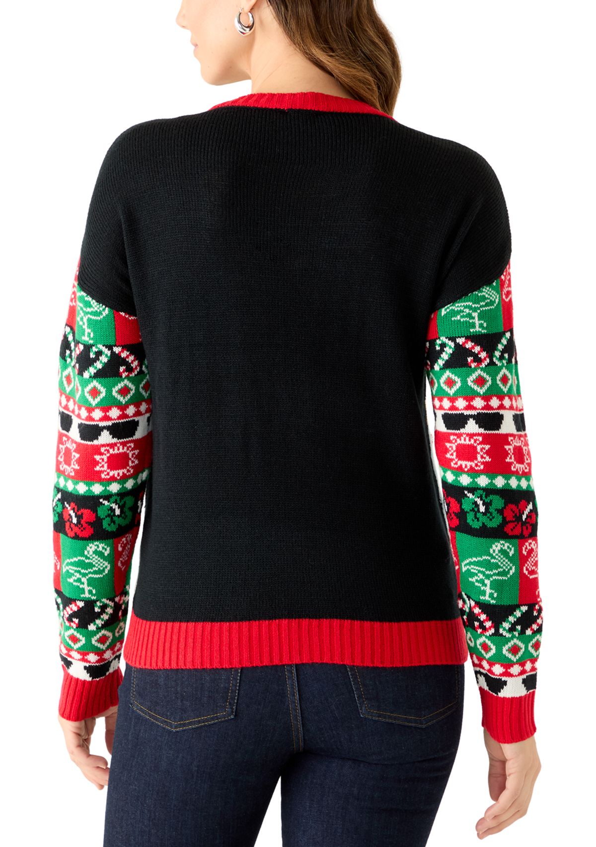 Womens Vacation Santa Sweater