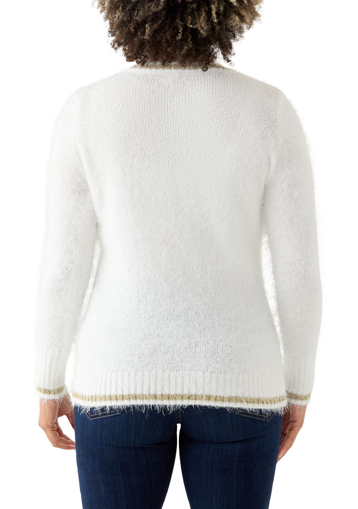 Womens Snowflake Sweater