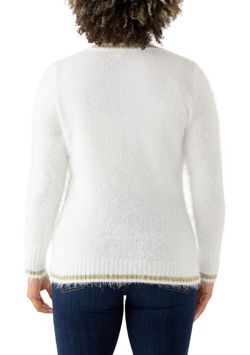 Womens Snowflake Sweater