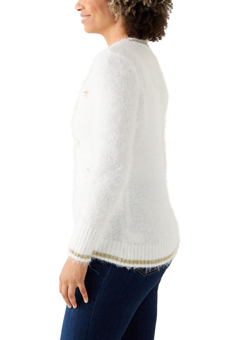 Womens Snowflake Sweater