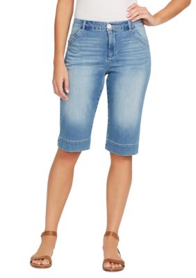 Bandolino Ivette Denim Bermuda Shorts | belk