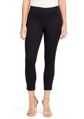 Bandolino Thea Pull On Crop Zip Capris | belk