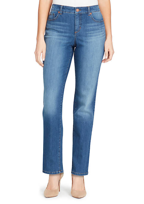 Bandolino Mandie Straight Average Jeans | belk