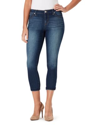 bandolino plus size mandie updated back pocket jean shor