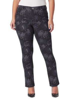 bandolino plus size mandie updated back pocket jean shor