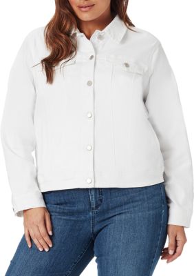 bandolino plus size classic jacket with lace up detail