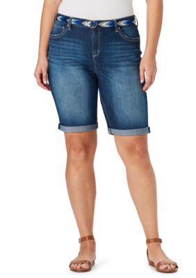 Bandolino Plus Size Riley Bermuda Shorts | belk